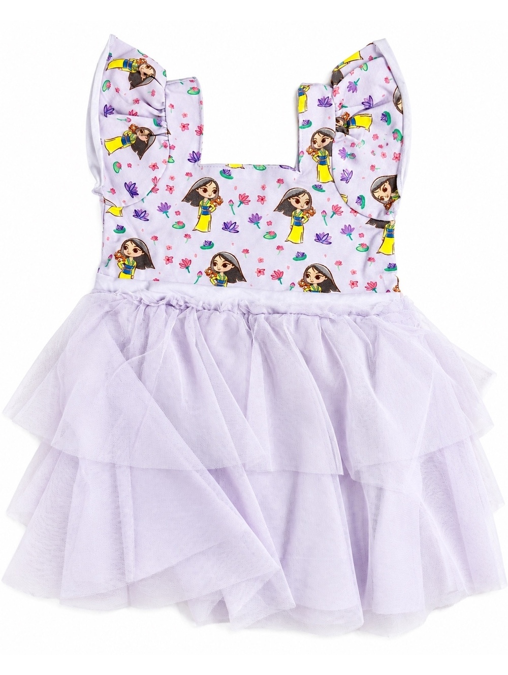 Monica + Andy Disney Mulan Tulle Dress 18-24M NWT Lavender